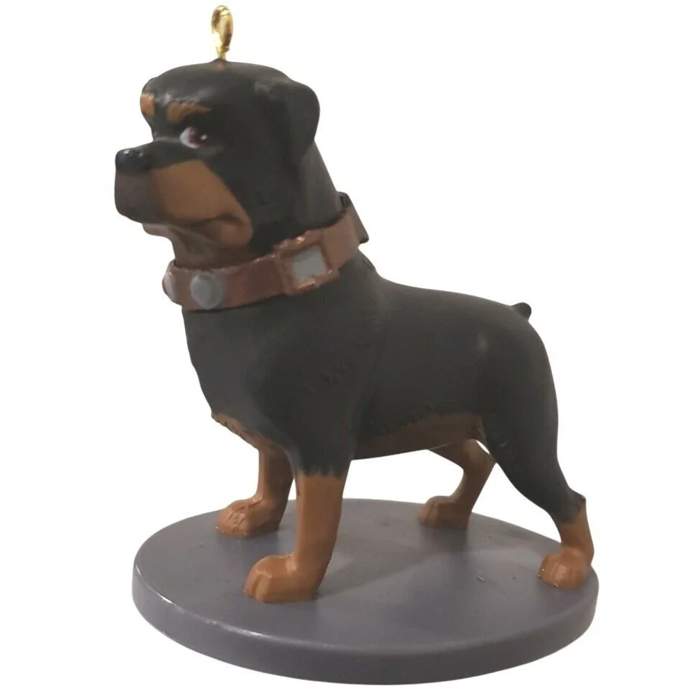 BETA PACK DOG ROTTWEILER from UP Figurine‎ Holiday Christmas Tree Ornament C-16